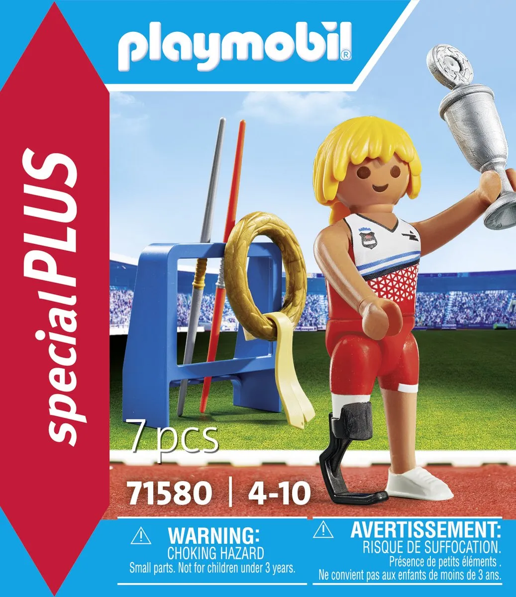 Playmobil Special Plus Speerwerper 71580 - Multicolor - afbeelding 6 van 6