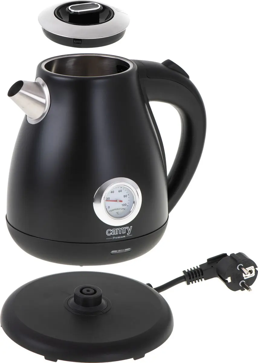 Camry CR 1344 Elektrische Waterkoker 1.7L - Zwart - afbeelding 5 van 6