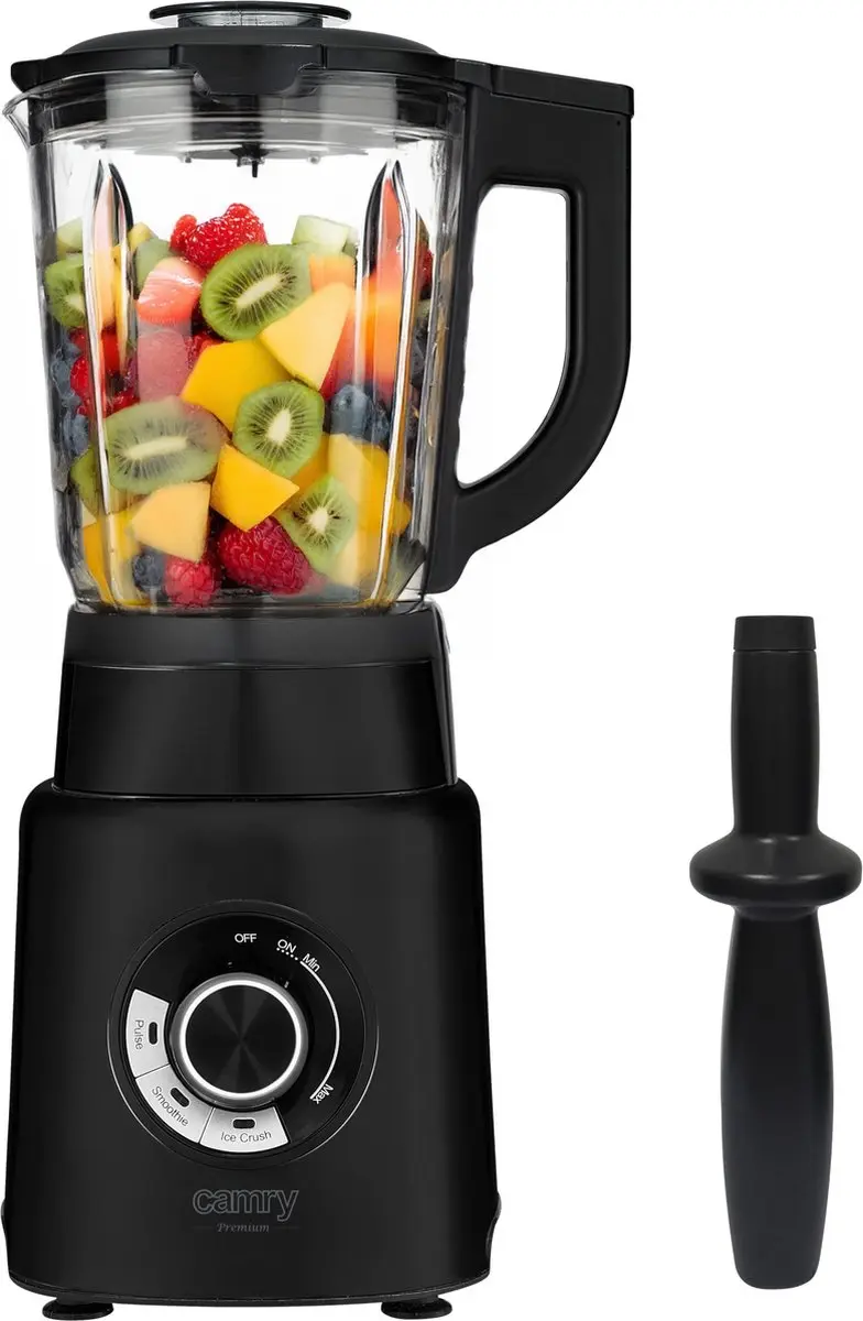Camry CR 4089 Blender - 2000W - 1.7L - Zwart - afbeelding 5 van 6