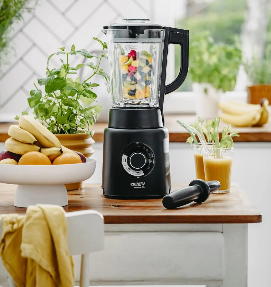 Camry CR 4089 Blender - 2000W - 1.7L - Zwart - afbeelding 6 van 6