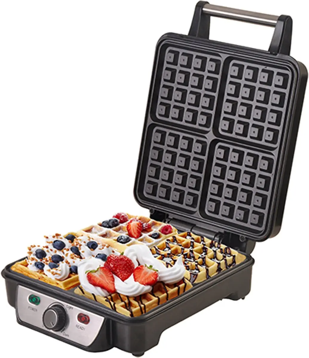 Camry CR 3025 Wafelmaker 1500W - 2 Platen - afbeelding 6 van 6