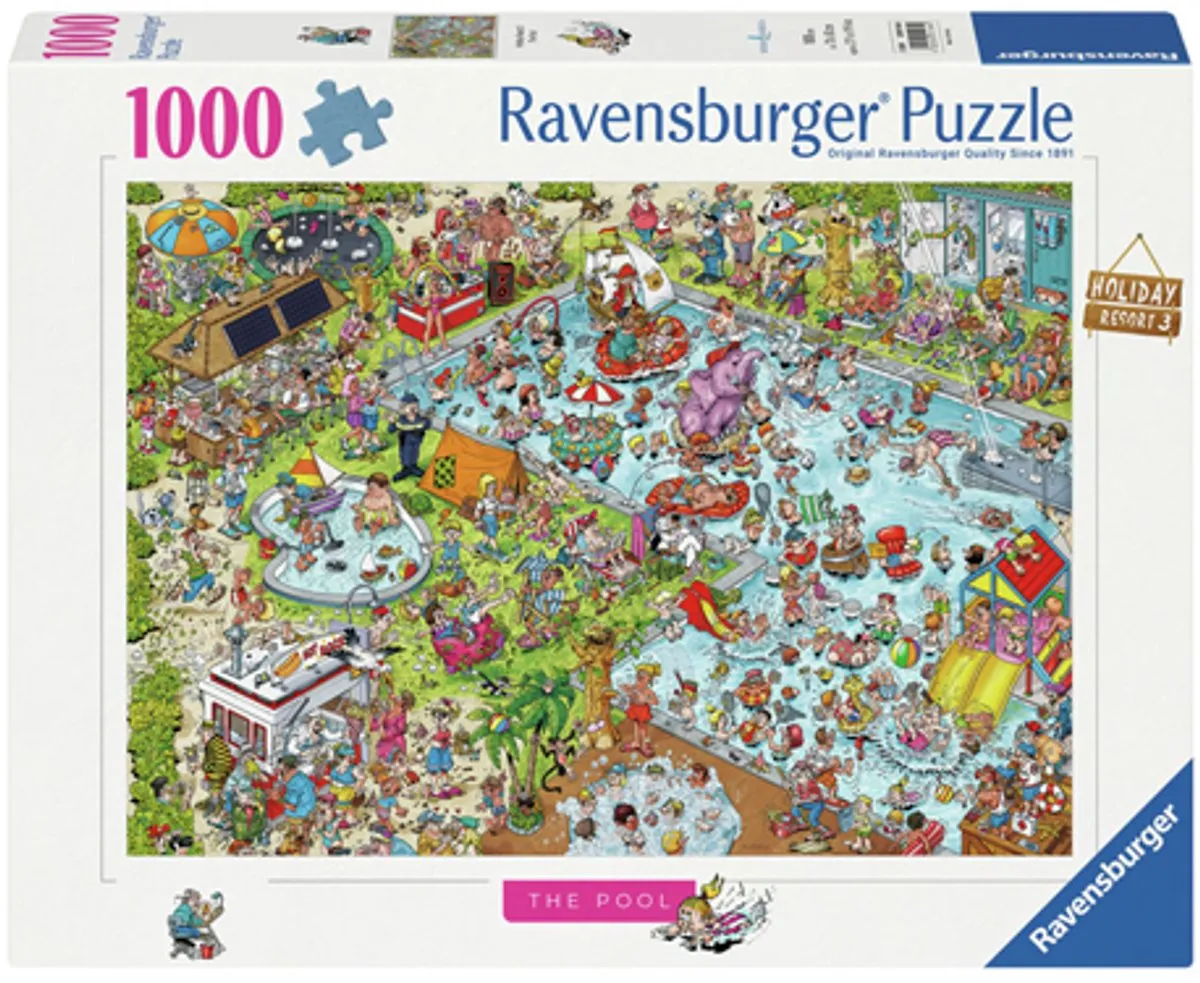 Ravensburger Ray's Comic Series Holiday Resort 3 Legpuzzel 1000 Stuks - Meerkleurig