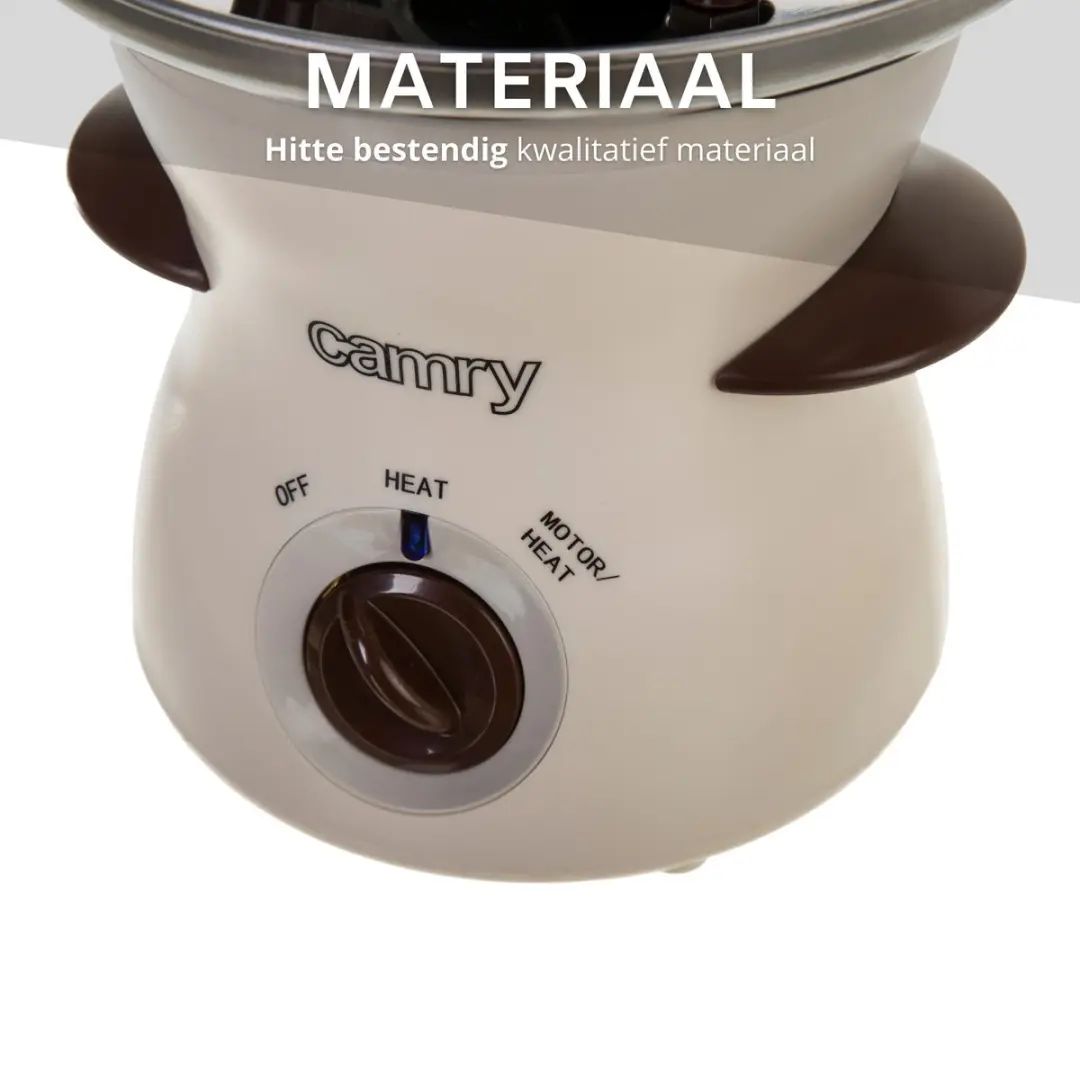 Camry Chocoladefontein CR4457 - 190W - 10 Vorkjes - 4 Personen - afbeelding 6 van 6