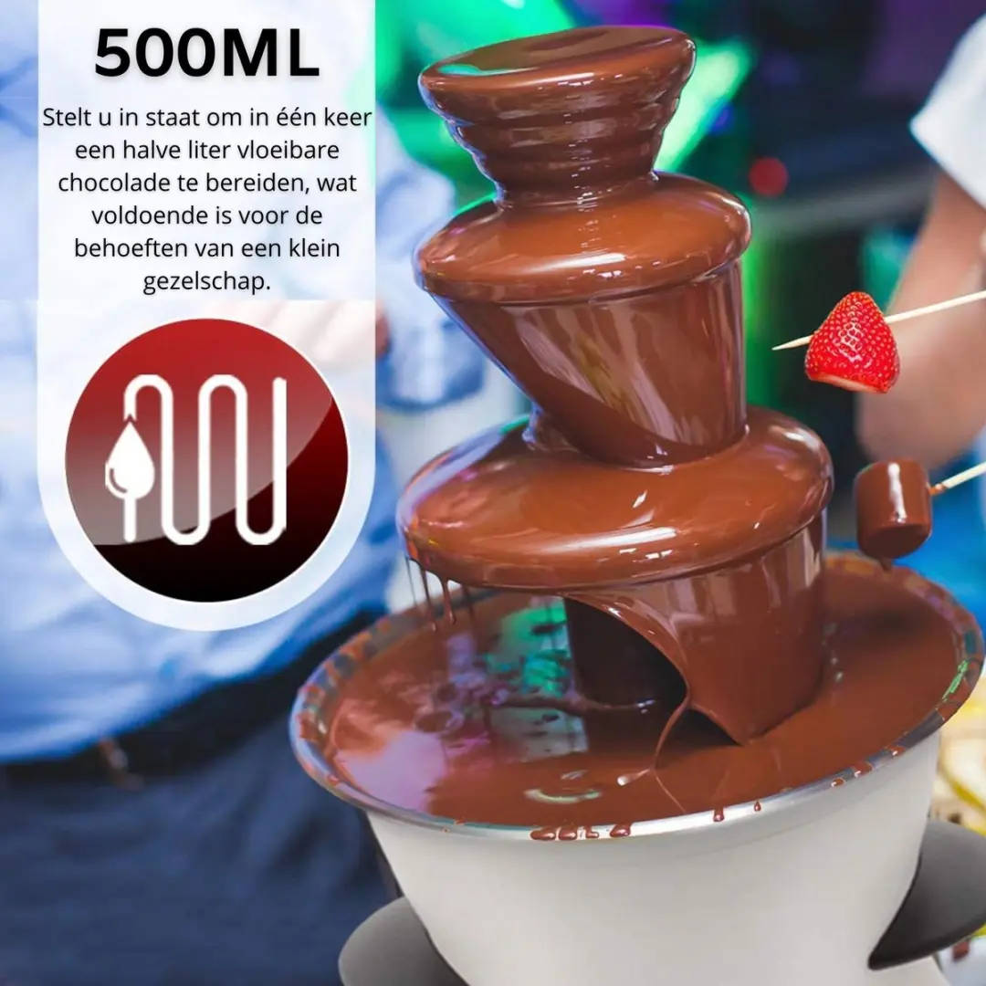 Camry Chocoladefontein CR4457 - 190W - 10 Vorkjes - 4 Personen - afbeelding 2 van 6