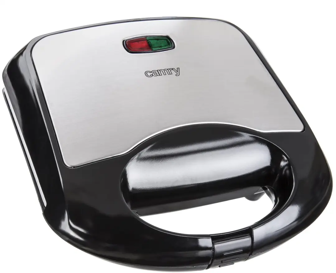 Camry CR 3018 Tostiapparaat 700W - 2 Platen - 4 Sandwiches - Zilverkleurig - afbeelding 3 van 6