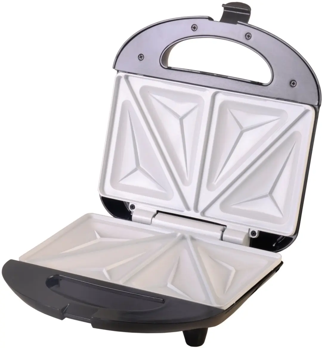 Camry CR 3018 Tostiapparaat 700W - 2 Platen - 4 Sandwiches - Zilverkleurig - afbeelding 2 van 6