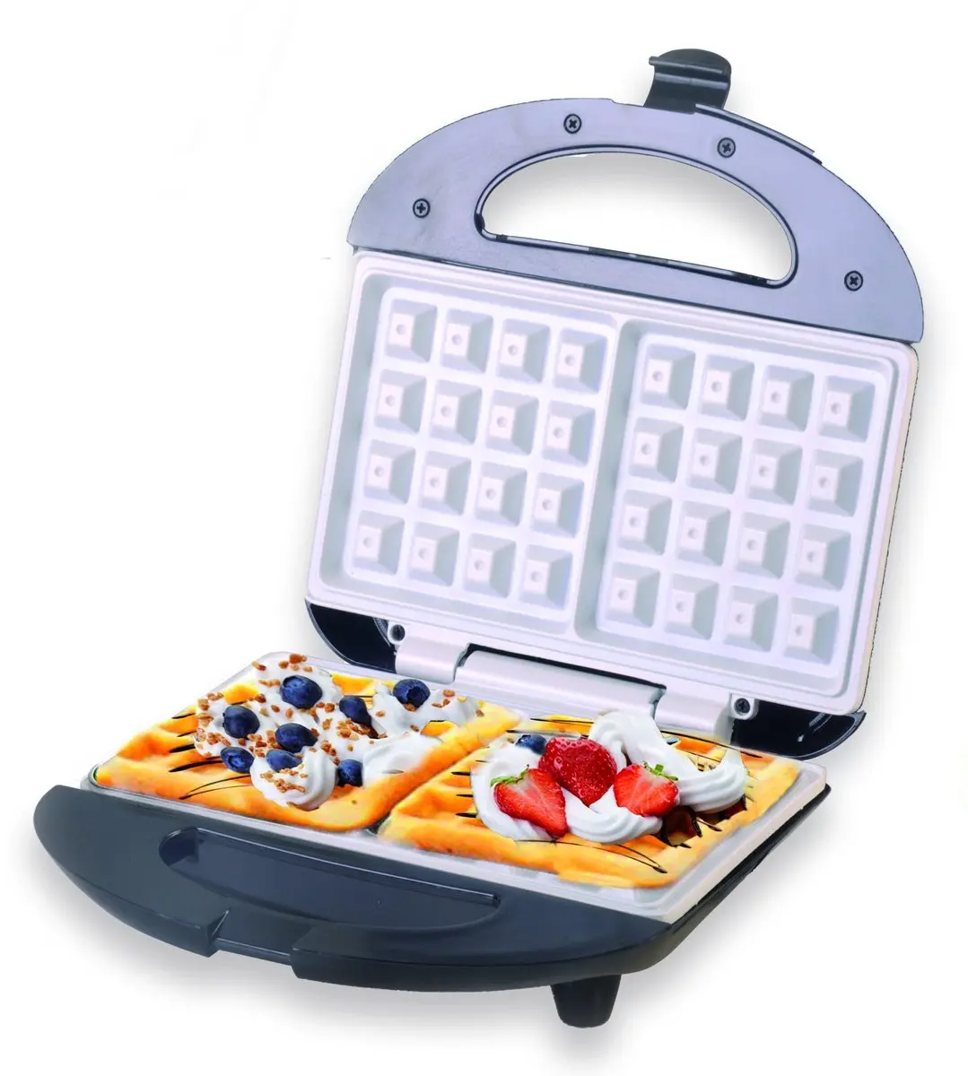 Camry CR 3019 Wafelmaker 700W - 2 Platen - Wit - afbeelding 4 van 6