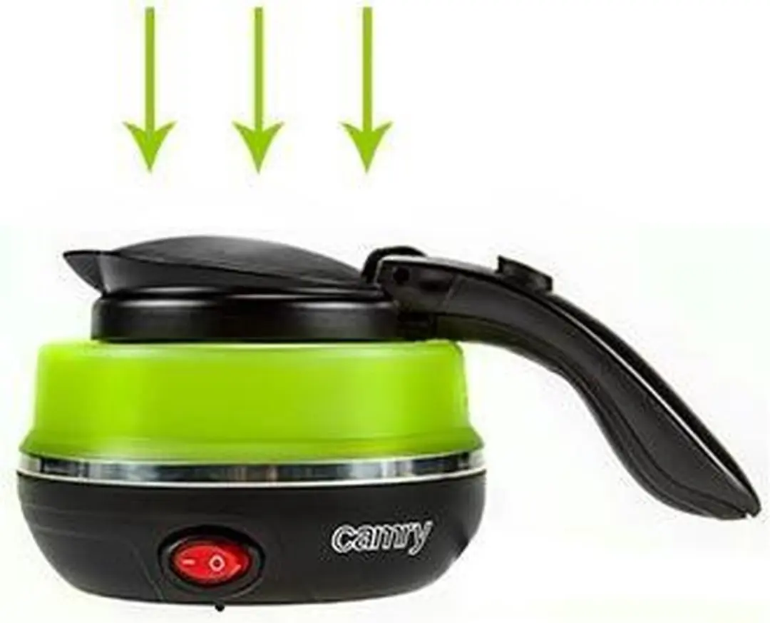 Camry CR 1265 Vouwbare Waterkoker - 0,5L - 750W - Groen - afbeelding 6 van 6