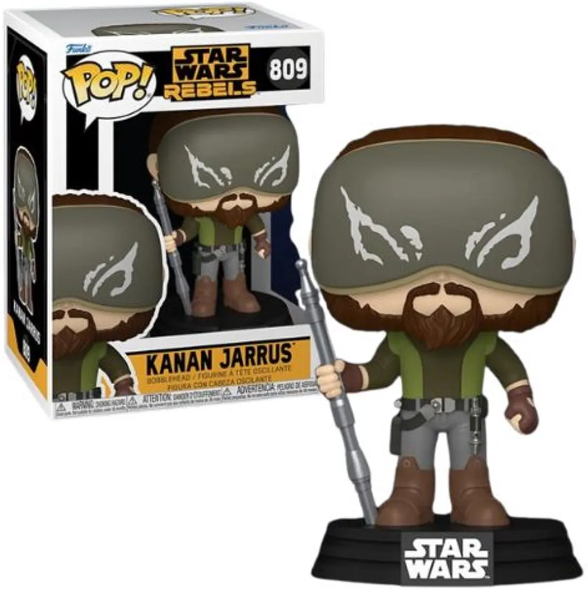 Funko Pop! Star Wars Rebels Kanan Jarrus #809