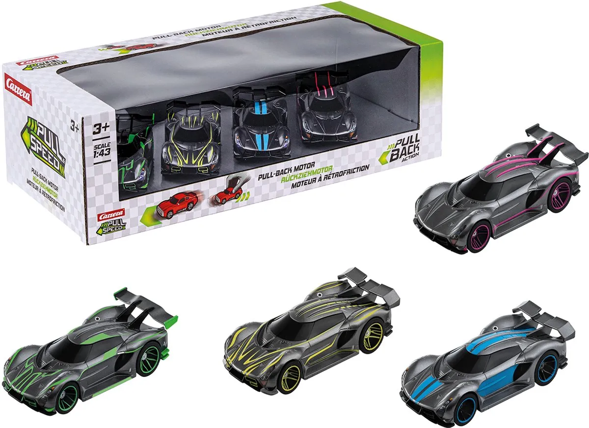 Carrera Hyper Sportauto Pull Back 1:43