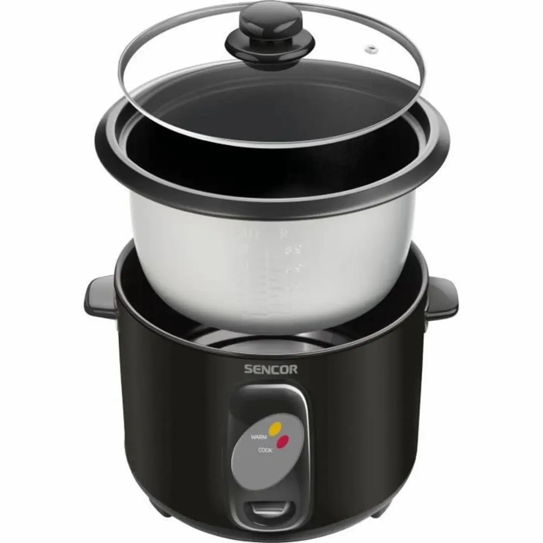 Sencor SRM 1001BK Rijstkoker - 400W - 1L - 7 Porties - afbeelding 5 van 6