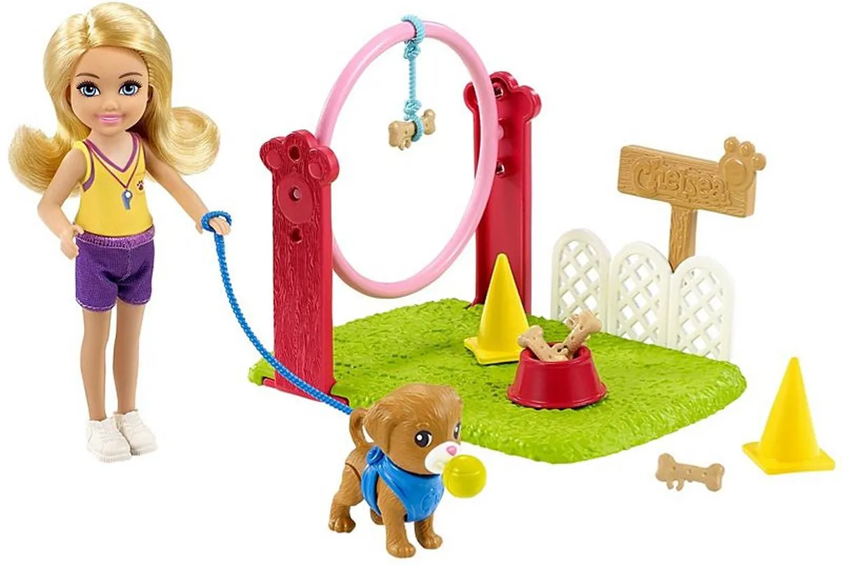 Barbie Chelsea Can Be Meisjes Tienerpop 15,3 cm - Geel/paars