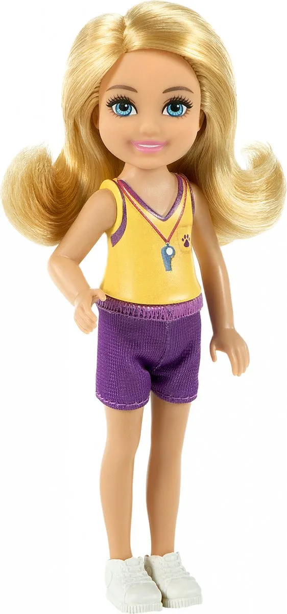 Barbie Chelsea Can Be Meisjes Tienerpop 15,3 cm - Geel/paars