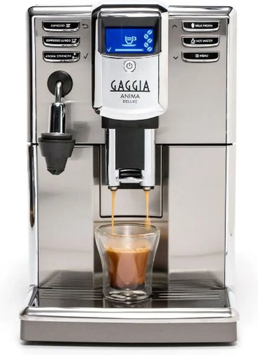 Gaggia Anima Deluxe RI8761/01 Volautomatische Koffiemachine - 1,8L - Roestvrijstaal
