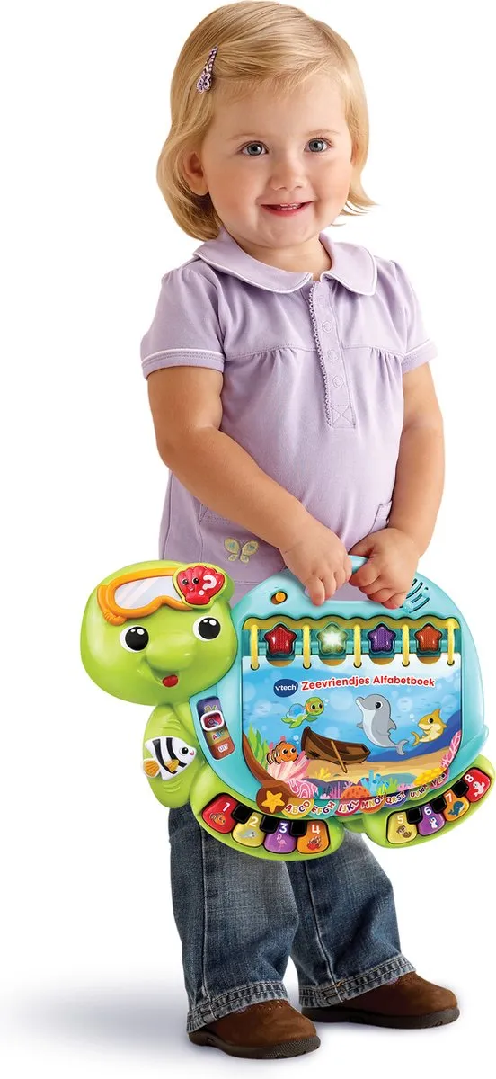 VTech Zeevriendjes Alfabetboek - Interactief Speelgoed 3x AAA