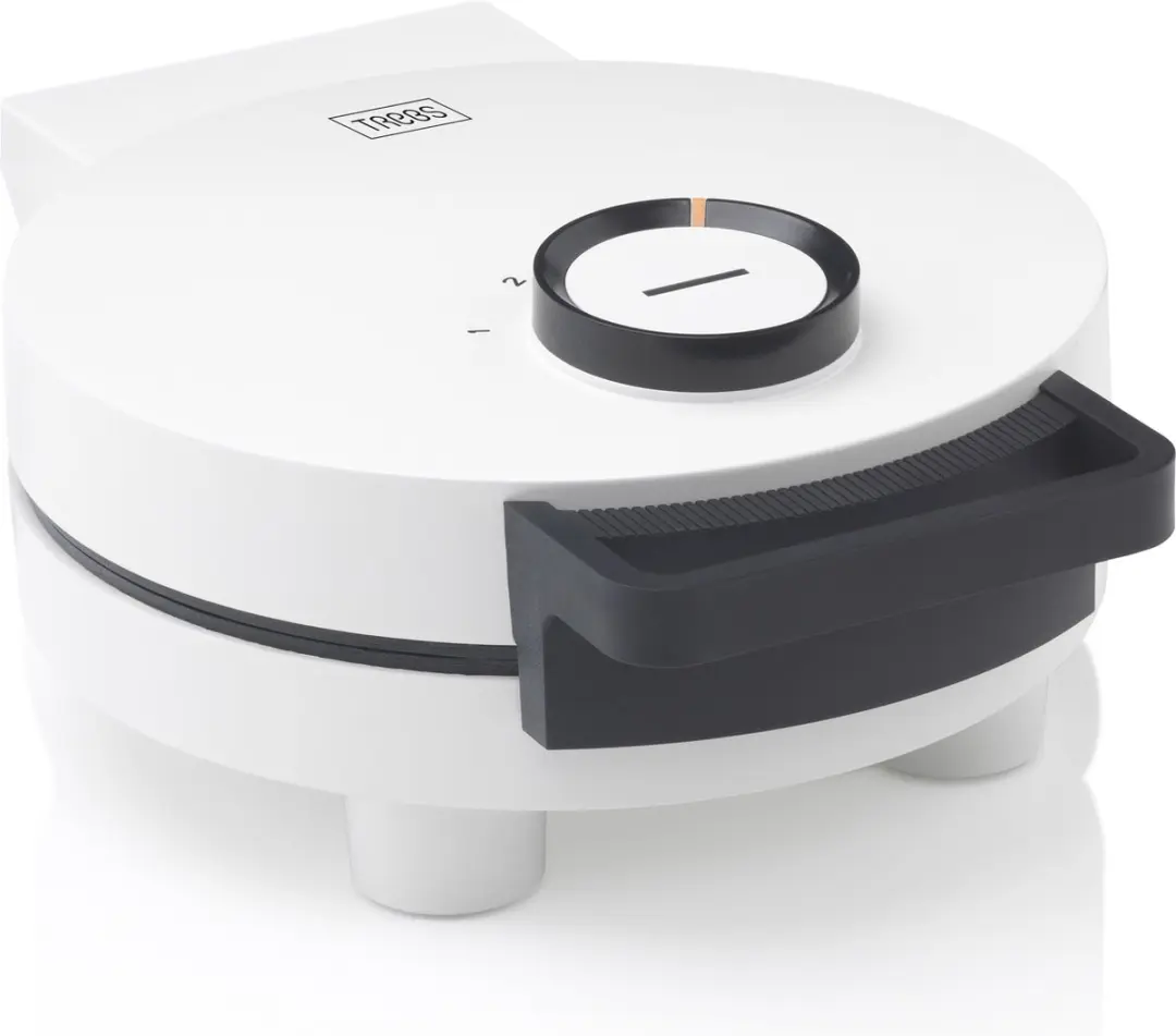 Trebs Wafelijzer 13100 Hartvormig - 1000W - Wit - afbeelding 2 van 6