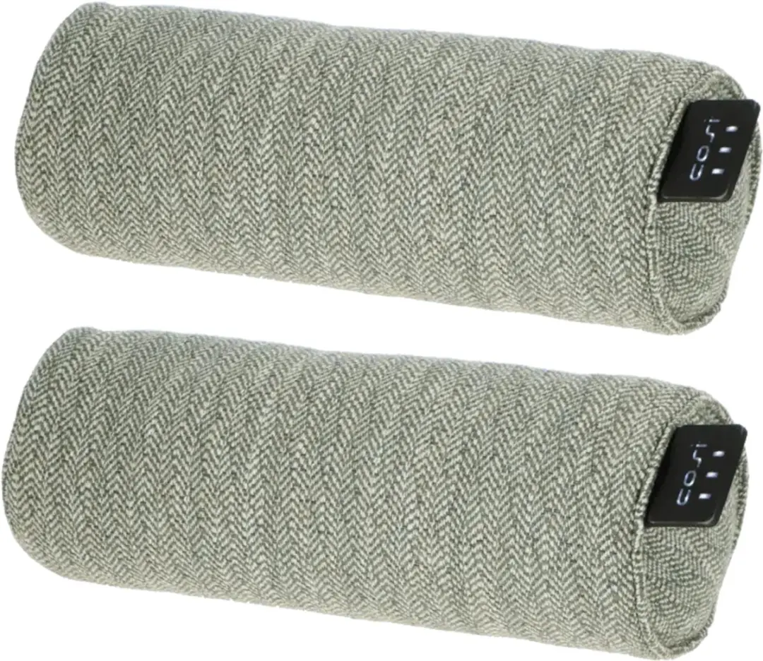 2x Cosipillow Bolster Comfort Green 45x15cm Warmtekussen