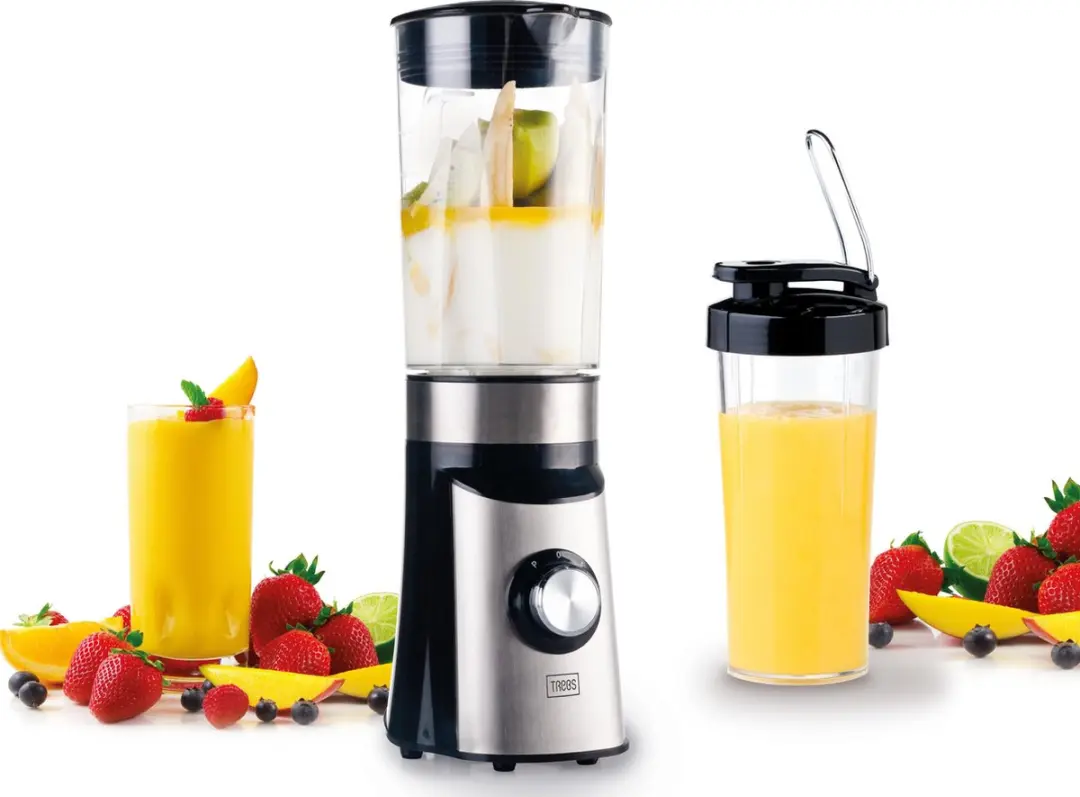 Trebs 99242 Blender to Go - 350W - RVS-Zwart - afbeelding 2 van 6