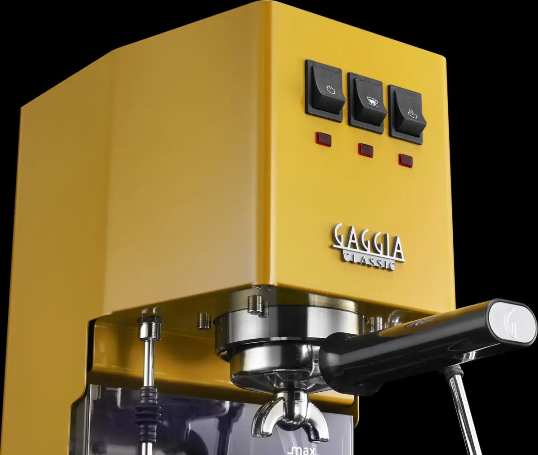 Gaggia Classic Pro Evo 2023 Pistonmachine - Geel