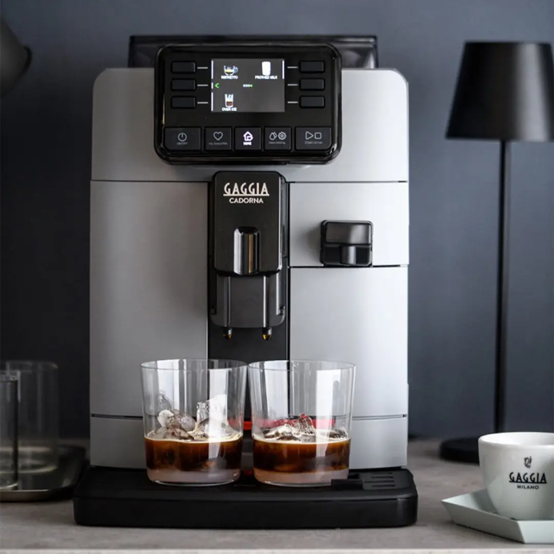 Gaggia Cadorna Prestige over Ice Volautomatische Koffiemachine - Moonlight grey