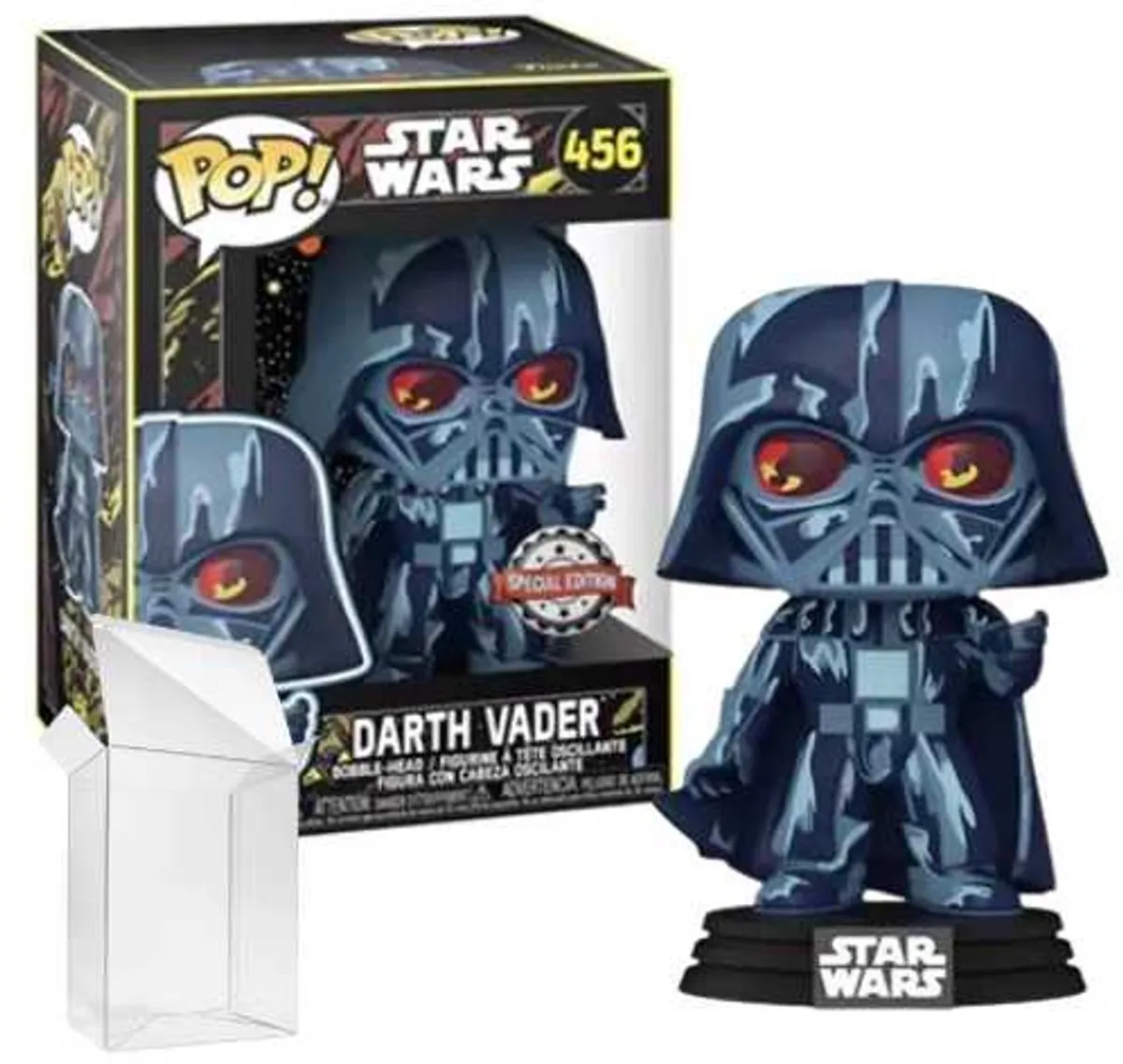 Funko Pop! Darth Vader BlackLight #456 - afbeelding 4 van 4