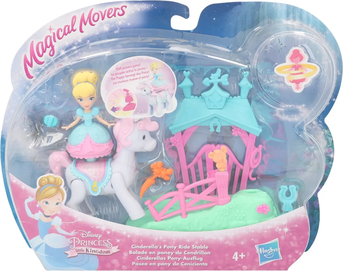 Disney Magische Pop Cinderella en Pony - Blauw