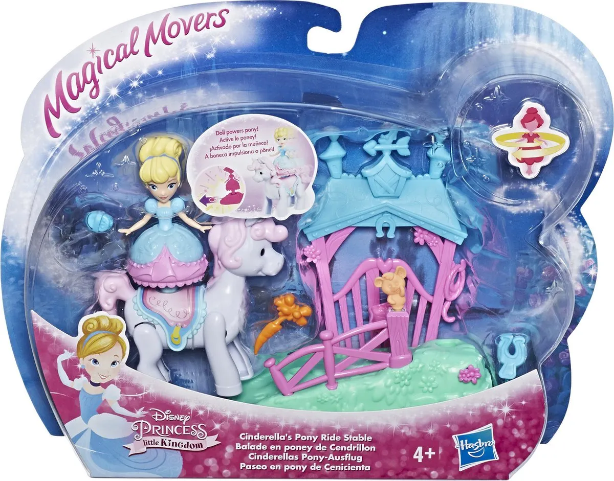 Disney Magische Pop Cinderella en Pony - Blauw