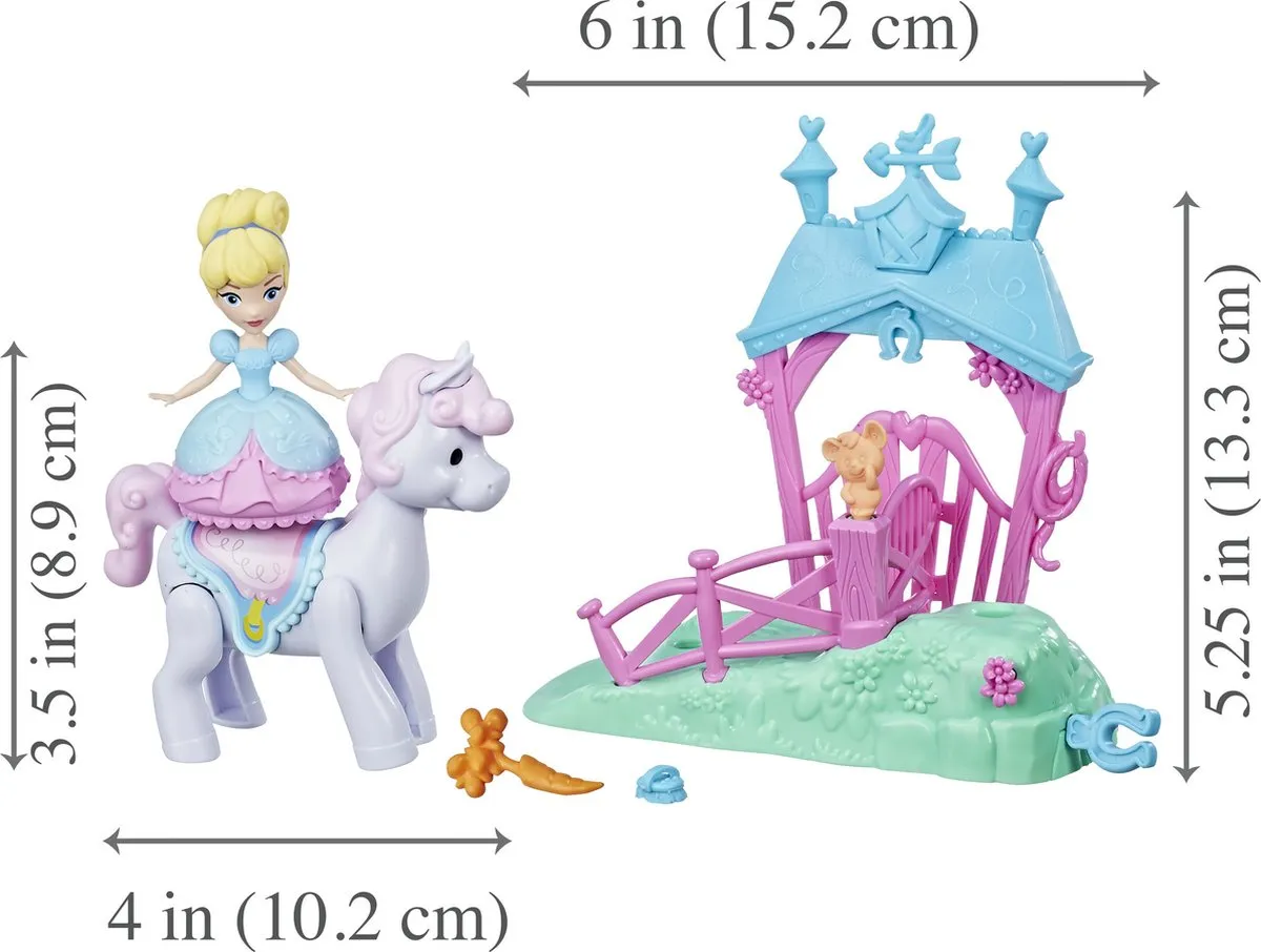 Disney Magische Pop Cinderella en Pony - Blauw
