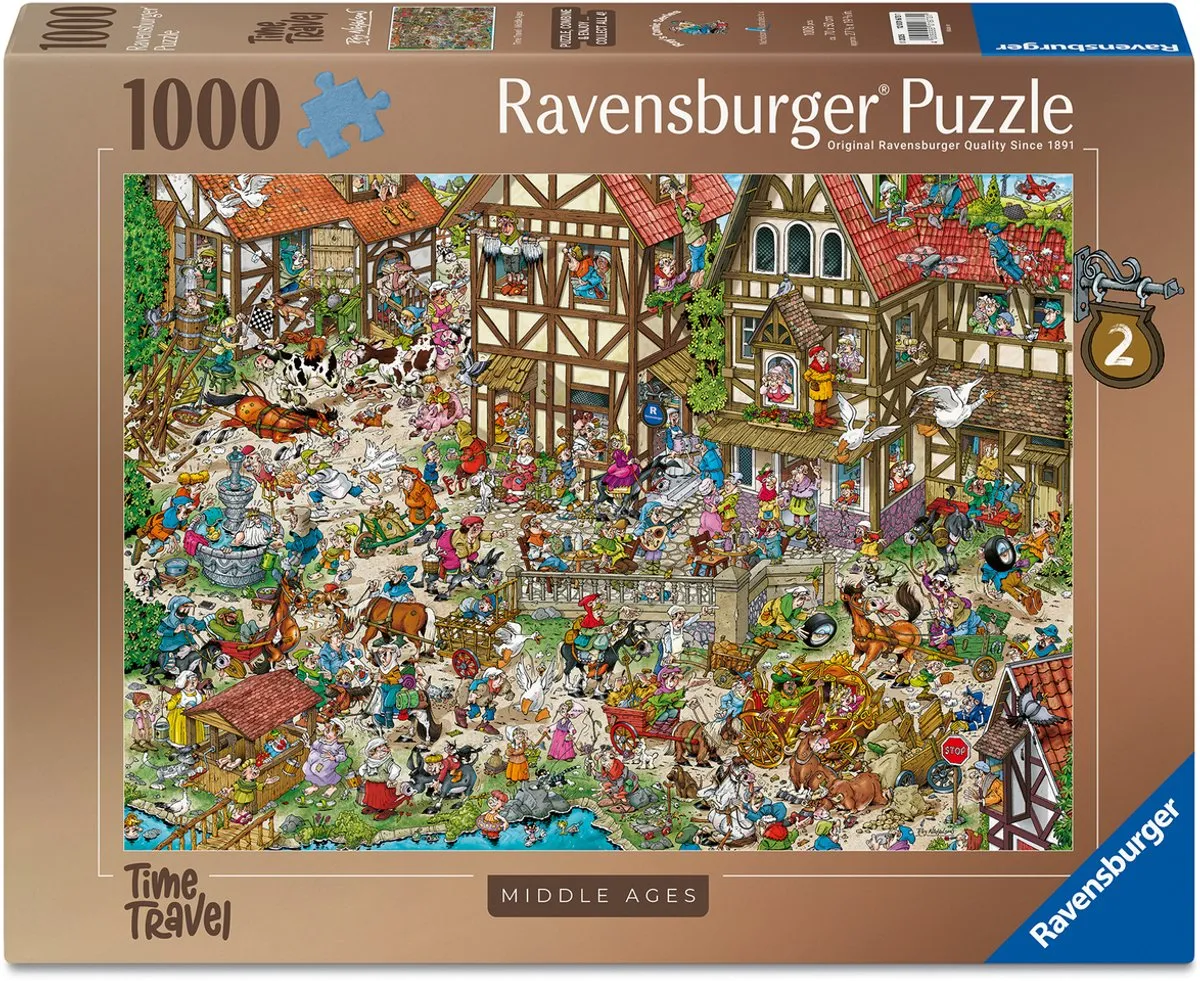 Ravensburger Ray's Comic Series Time Travel 2 Legpuzzel 1000 Stuks