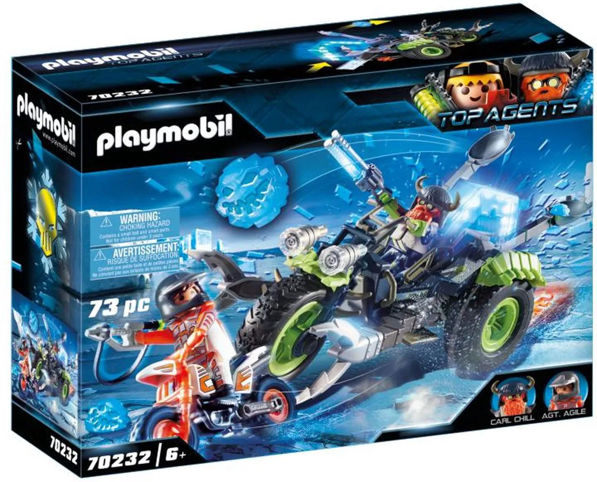 Playmobil Top Agents Arctic Rebels Sneeuwtrike 70232