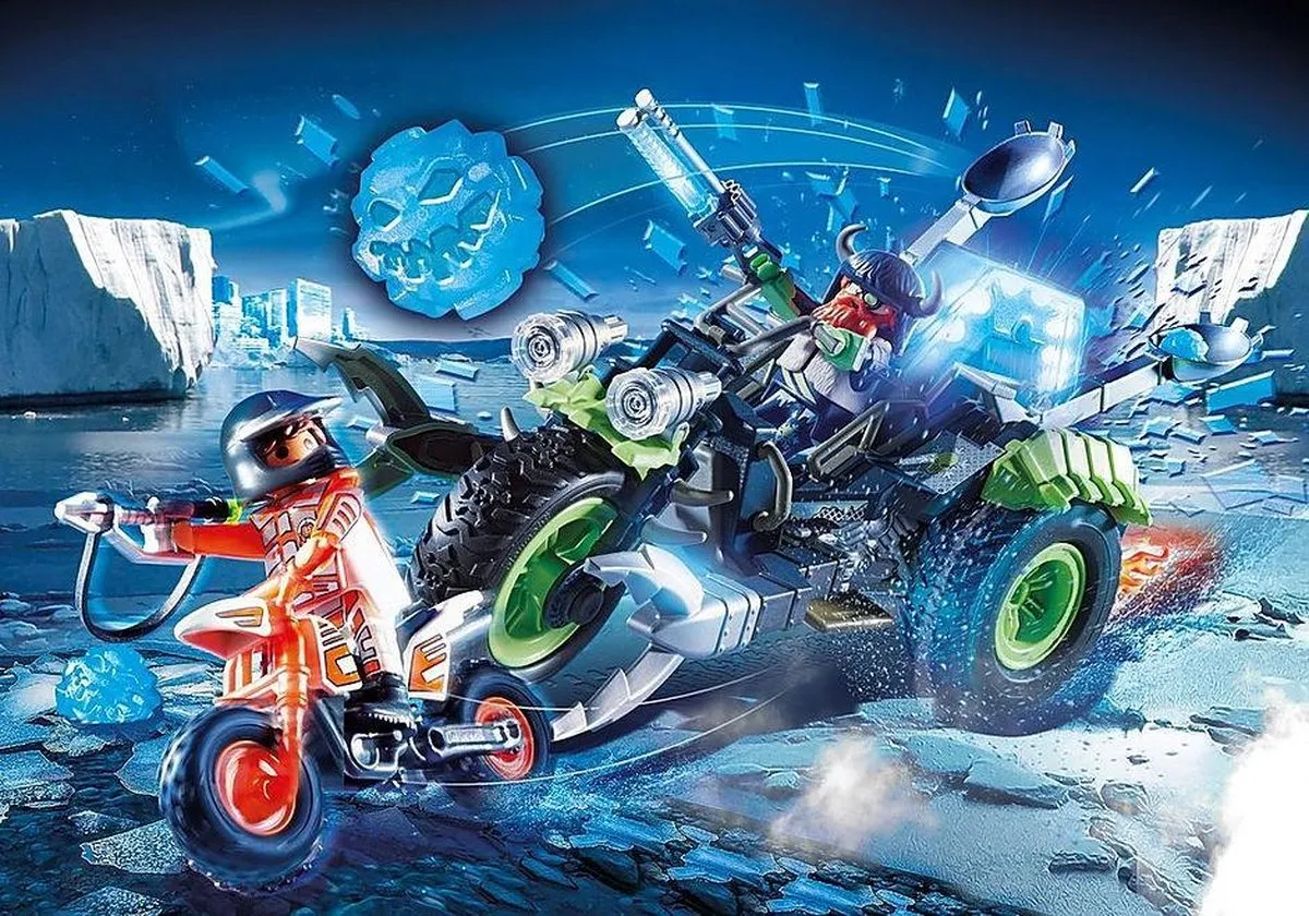 Playmobil Top Agents Arctic Rebels Sneeuwtrike 70232 - Multicolor