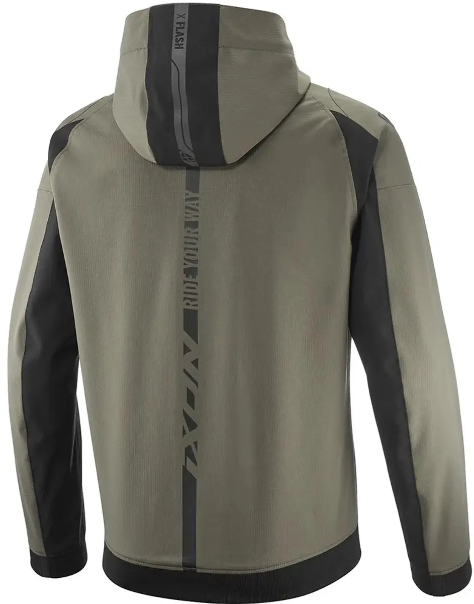 IXON Section Motorjas - Khaki Zwart - XL