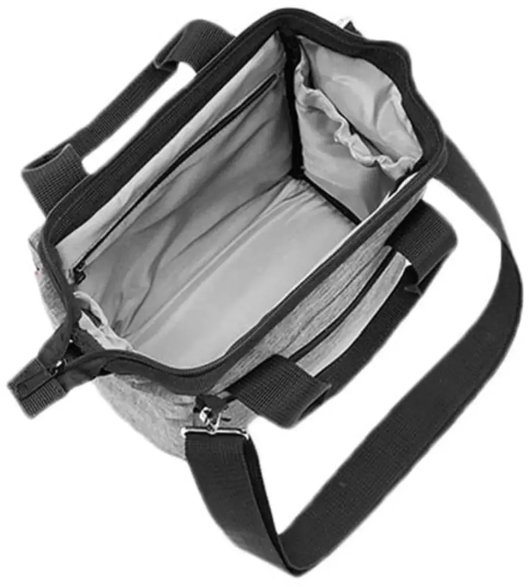 KLICKfix Roomy Stuurtas - 4L - Zilver - afbeelding 2 van 4
