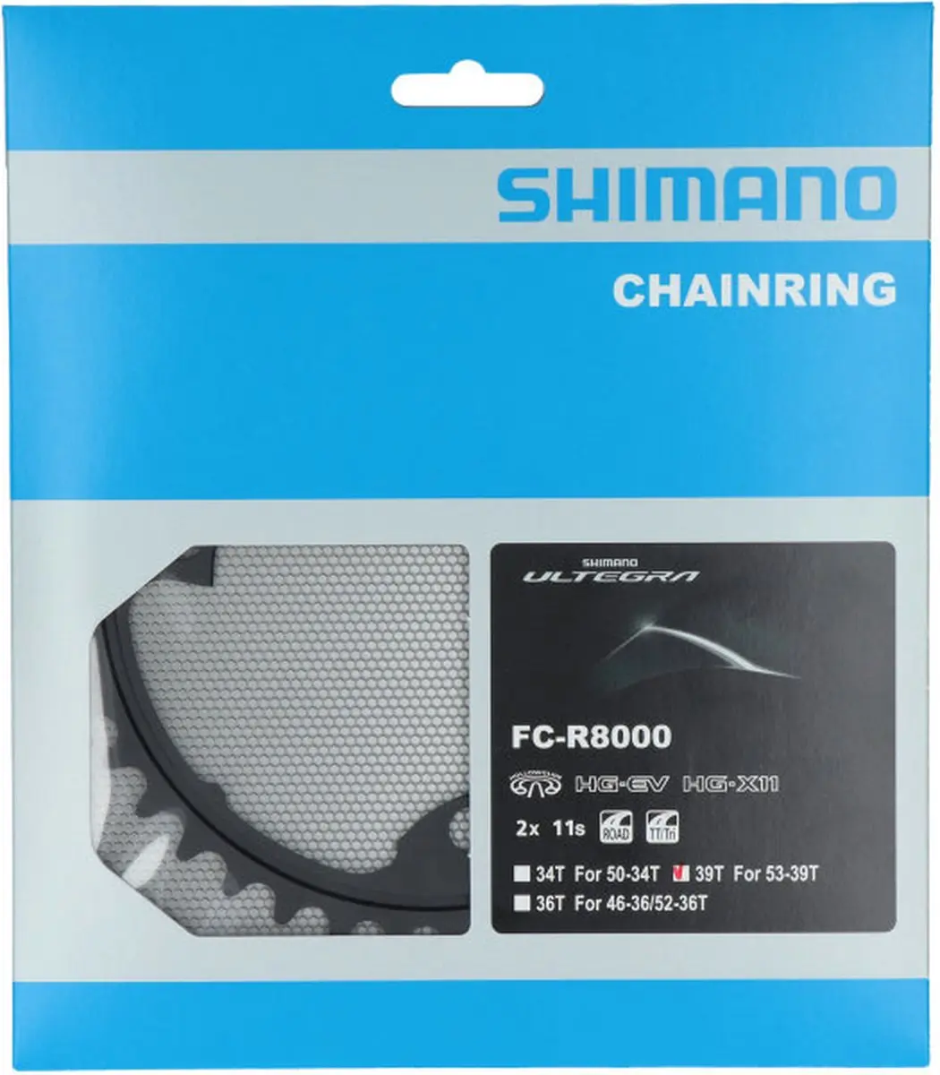 Shimano Ultegra FC-R8000 Kettingblad 39T - Zwart