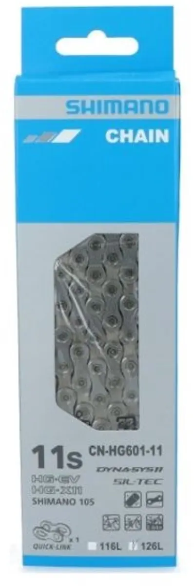 Shimano CN-E8000 Ketting 11-Speed - 116 Schakels - Zilver/Chroom