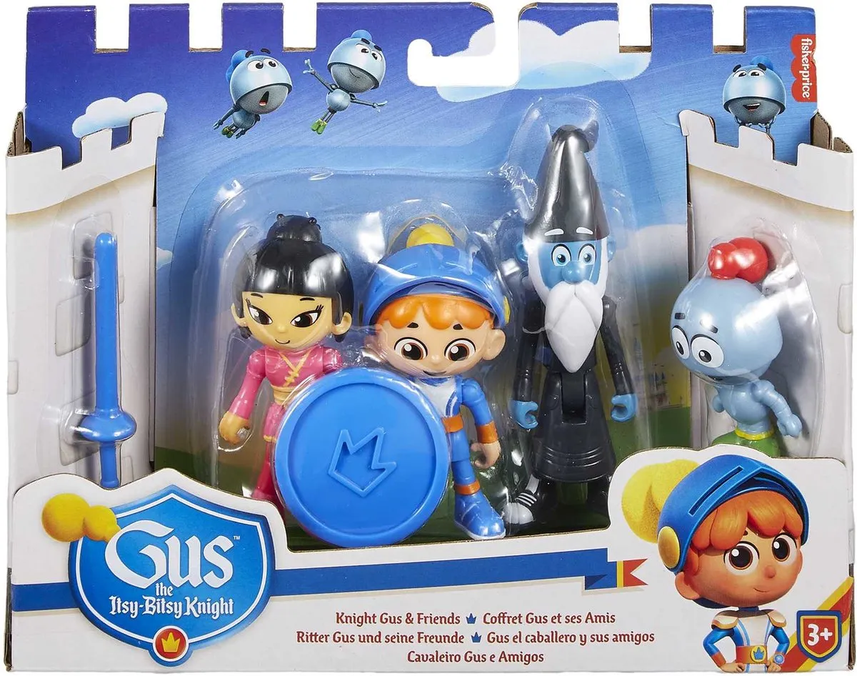 Fisher-Price Gus de Ridder - Gus and Friends - HGK34 - Meerkleurig