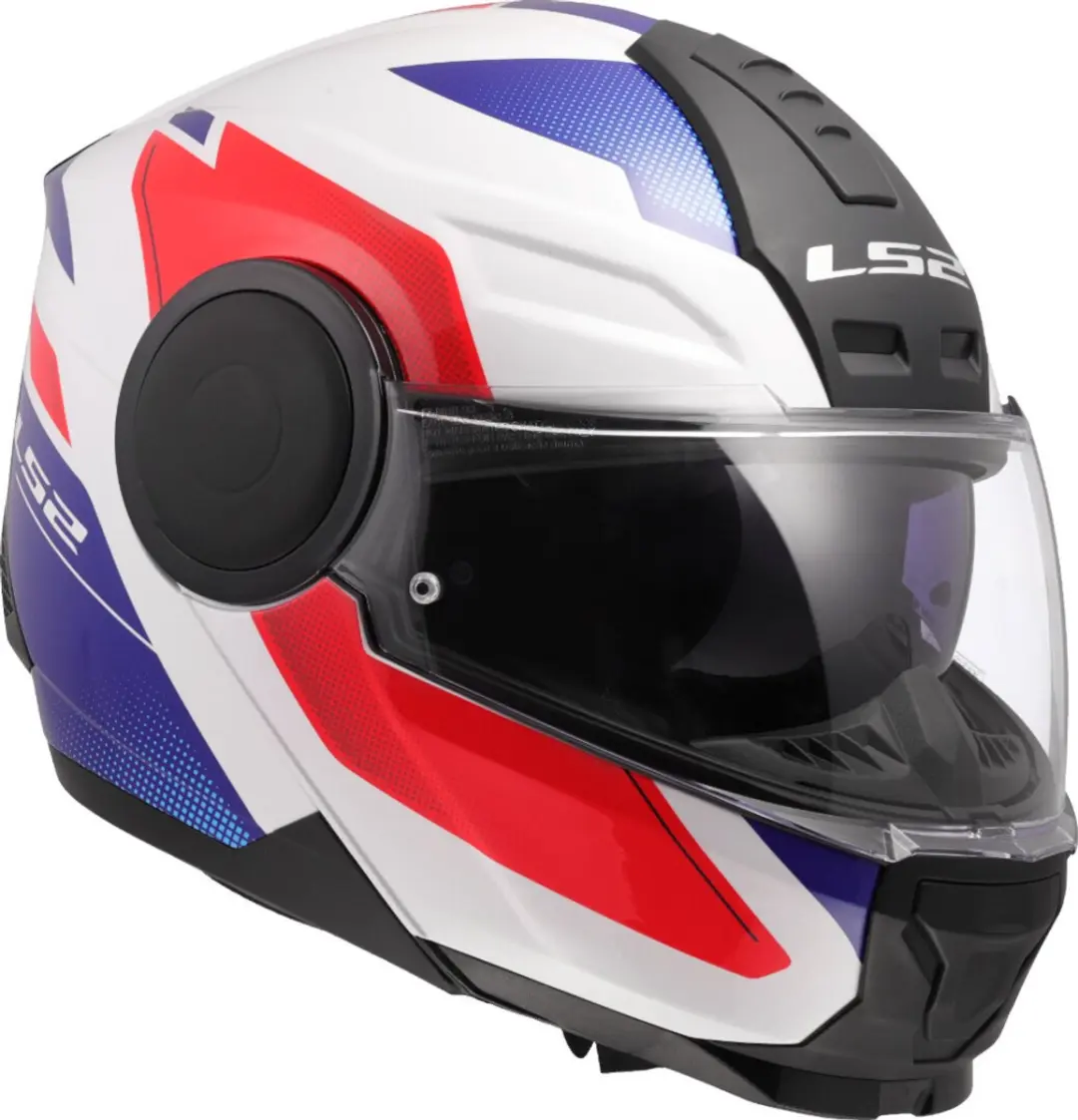 LS2 FF902 Scope II Systeemhelm - L - Blauw/Rood/Wit