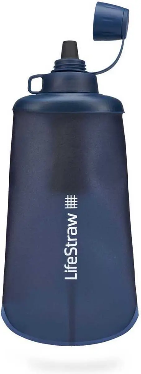 LifeStraw Peak Series 650ml Drinkfles - Blauw - afbeelding 4 van 6