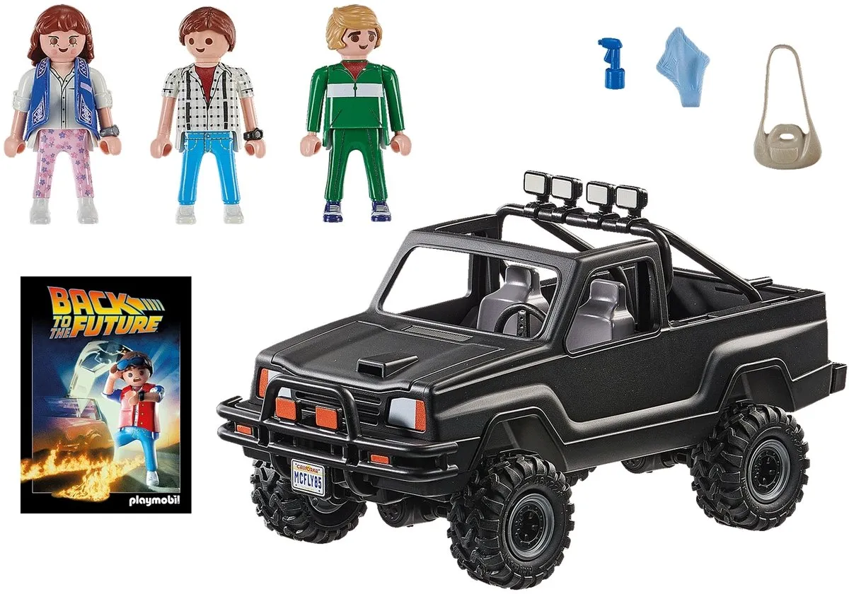 Playmobil Back To The Future Marty's Pickup Truck 70633 - Multicolor - afbeelding 2 van 6