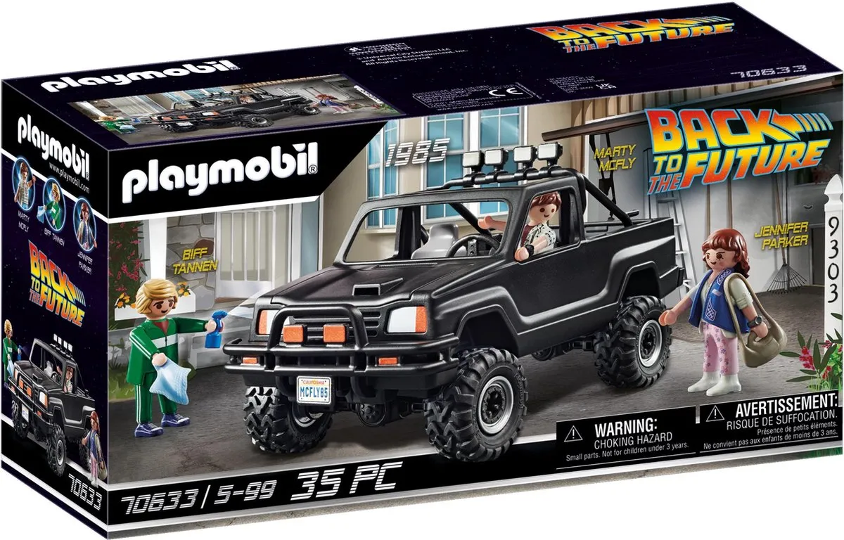 Playmobil Back To The Future Marty's Pickup Truck 70633