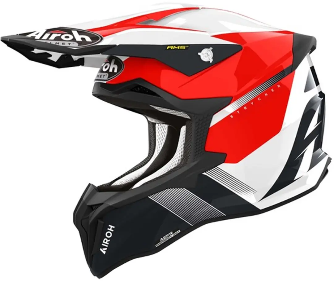 Airoh Strycker Blazer Rood Offroad Helm