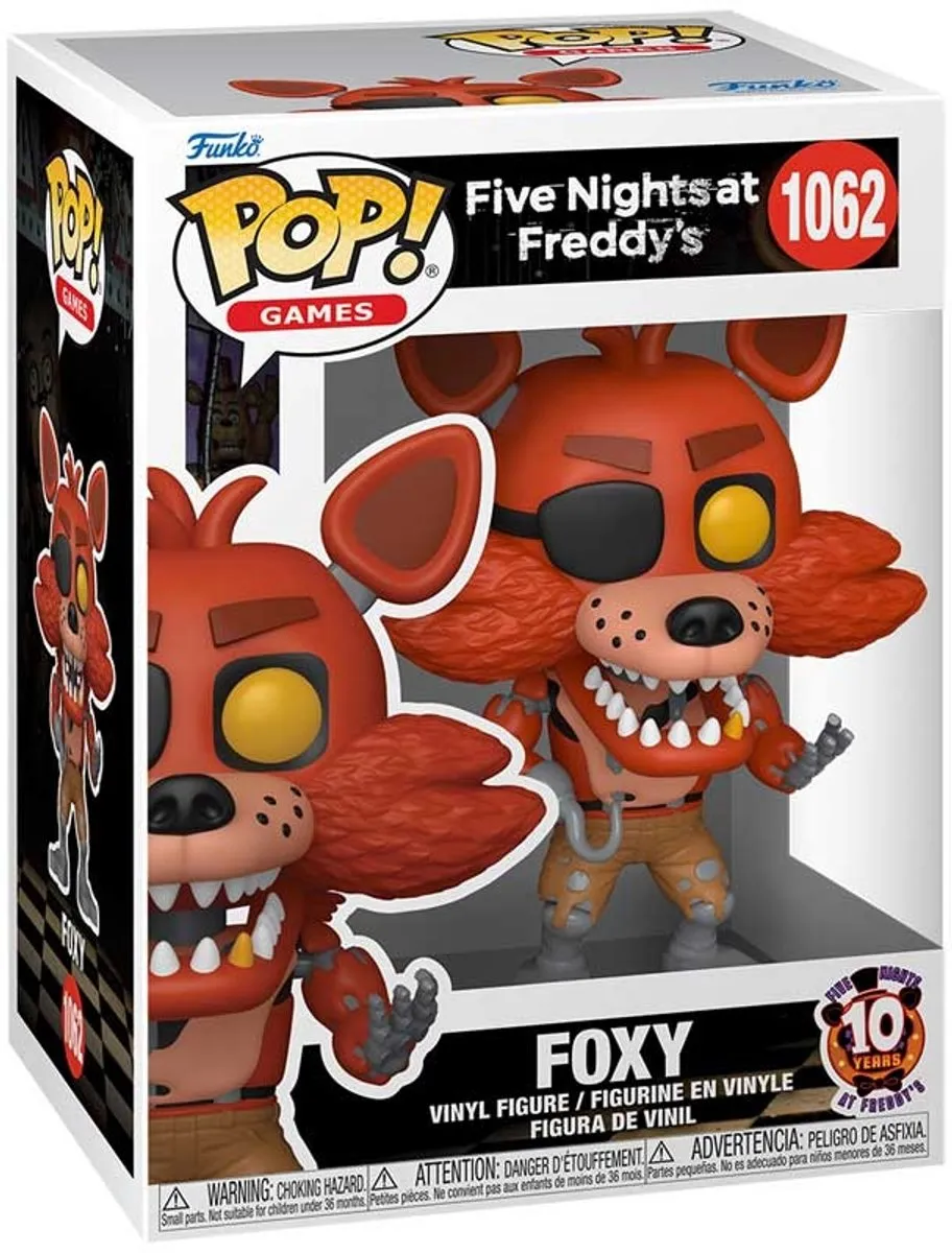 Funko Pop! Games Five Nights at Freddy's Foxy Pirate #1062