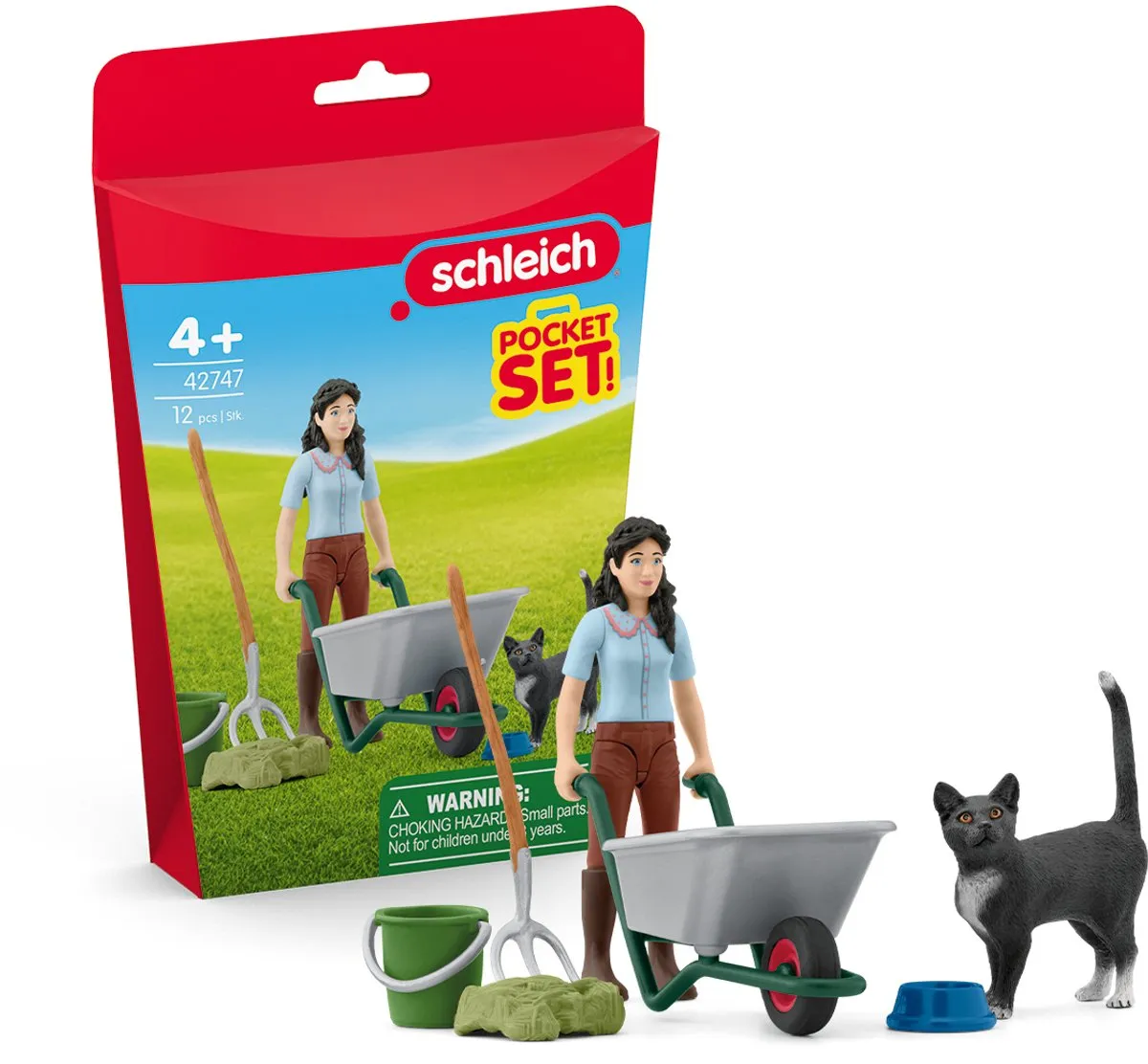 Schleich Horse Club Uitmestset 42747 - Multikleur