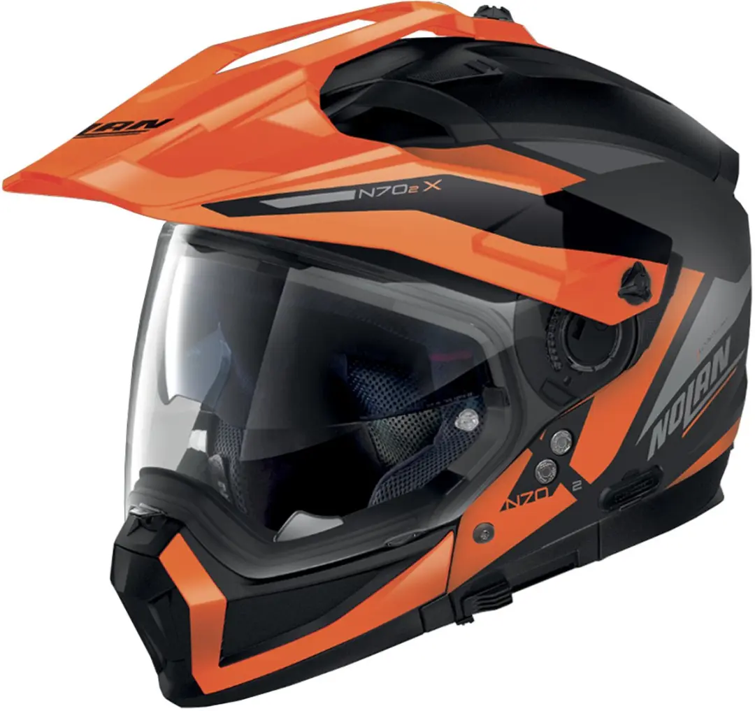 Nolan N70-2 X Stunner 52 Flat Zwart ECE 22.06 Multi Helm