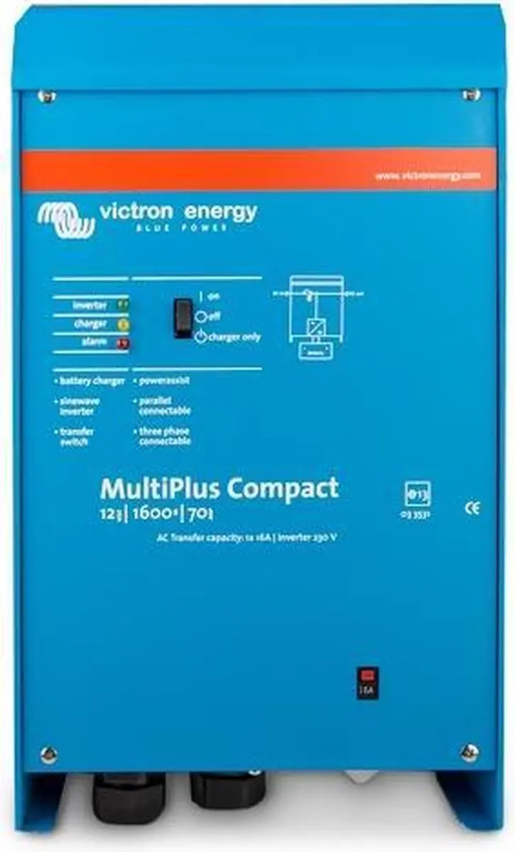 Victron MultiPlus Compact 12/2000-80 Omvormer/Lader