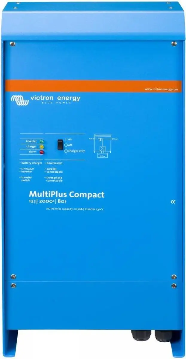 Victron MultiPlus Compact 12/2000-80 Omvormer/Lader