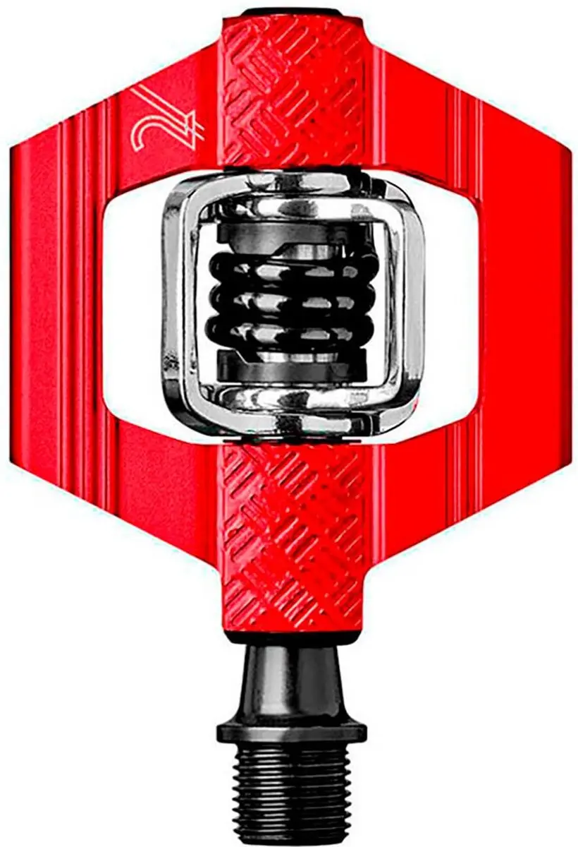 Crankbrothers Candy 2 Pedalen - Rood/Zilver - afbeelding 4 van 6