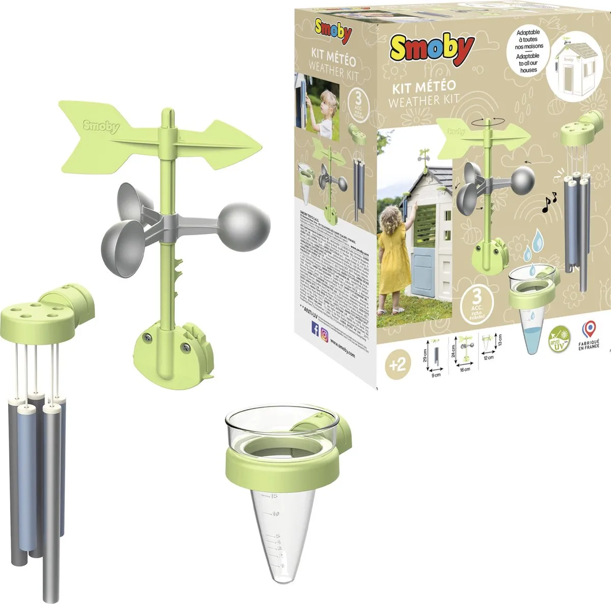 Smoby Weerskit Meteo Speelhuis