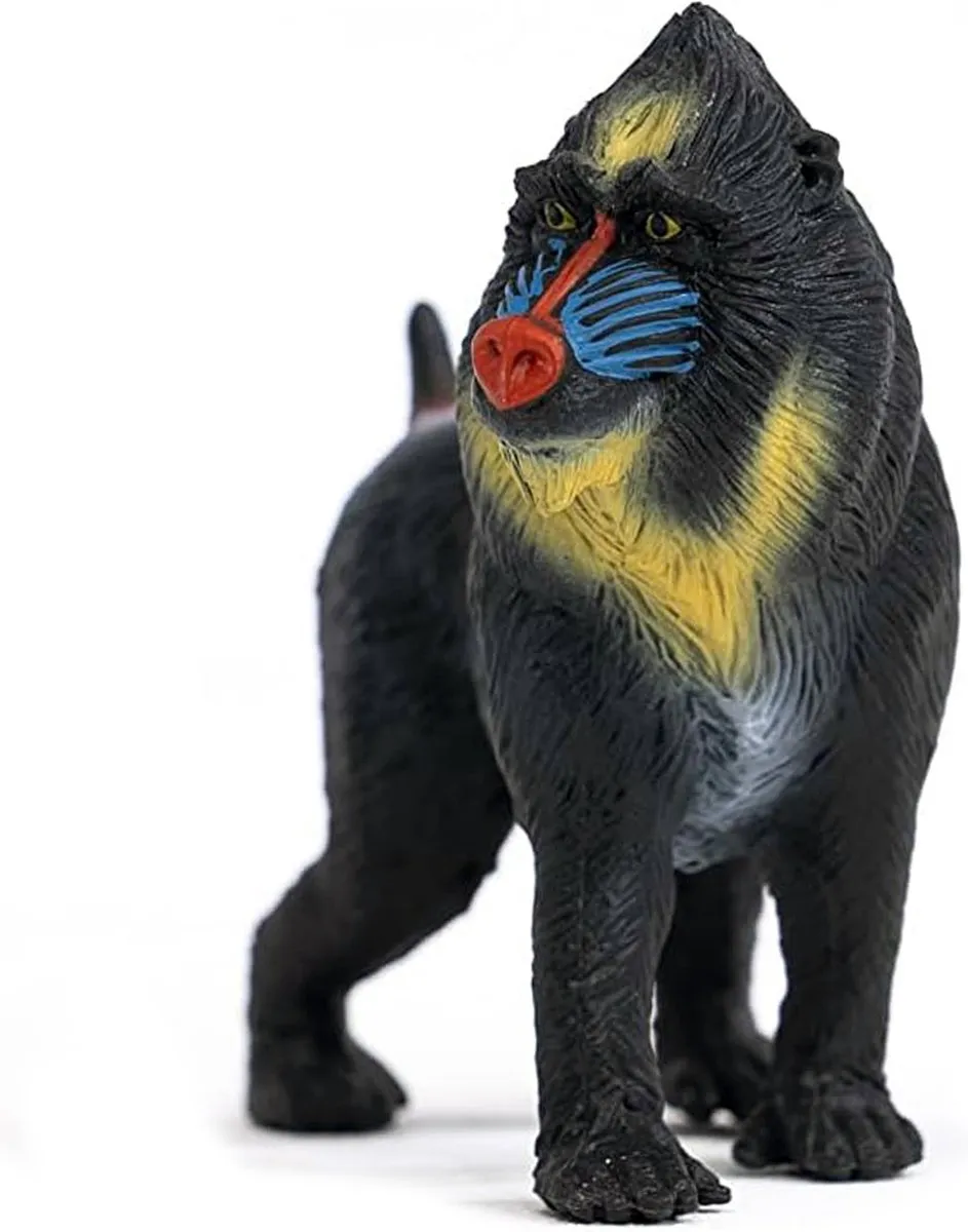 Schleich Mandril Speelfiguur 14856 - Zwart - afbeelding 6 van 6
