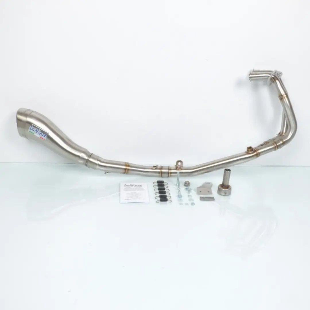 Ligne pot échappement silencieux Leovince pour moto Kawasaki 250 Ninja R Ie 200